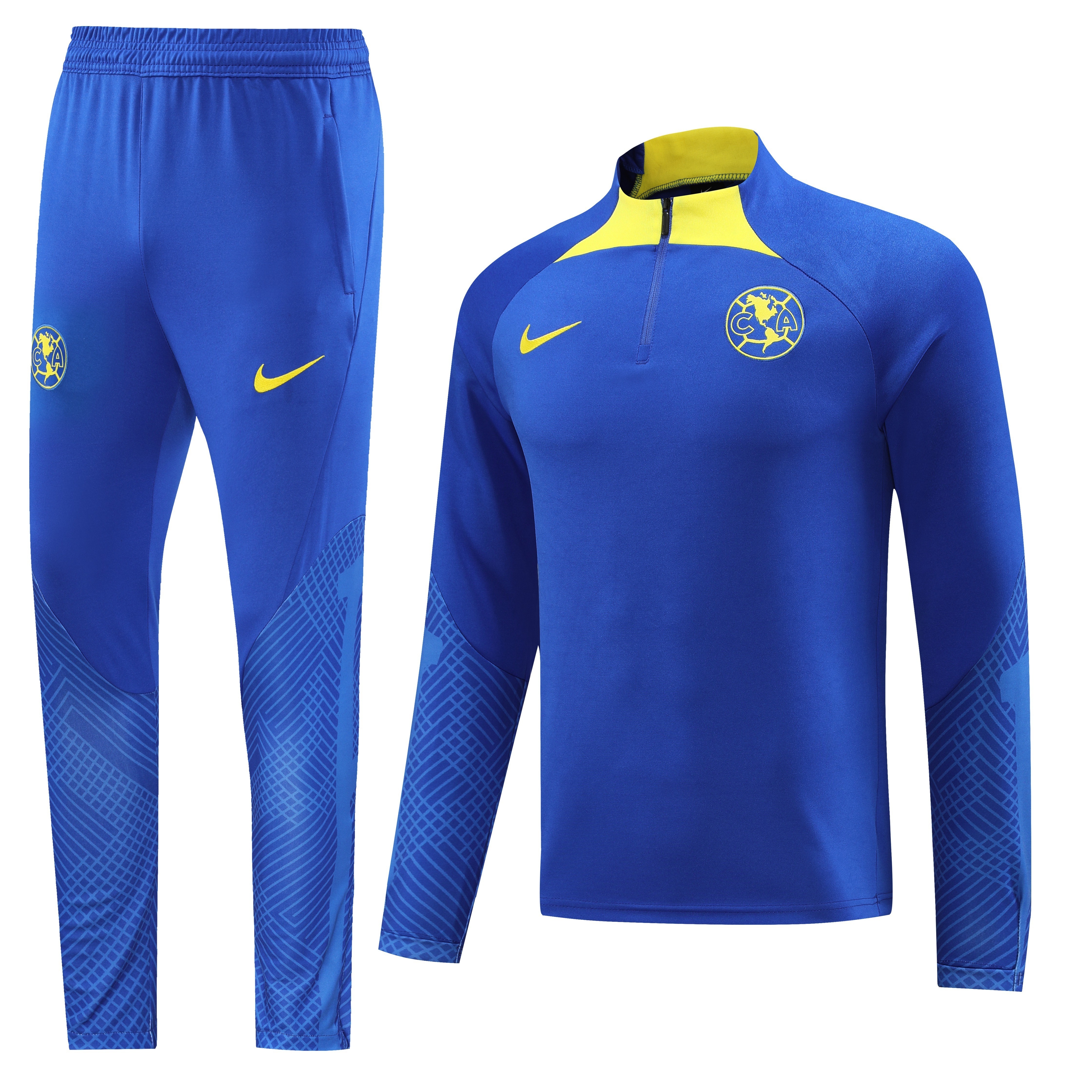 Club America 23-24 Long Sleeve Training Set -Dark blue